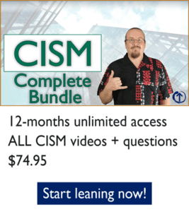 Cism complete bundle - 3 months unlimited access to all cism videos.